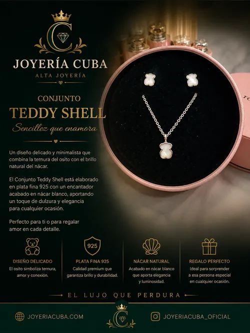 Conjunto Teddy Shell