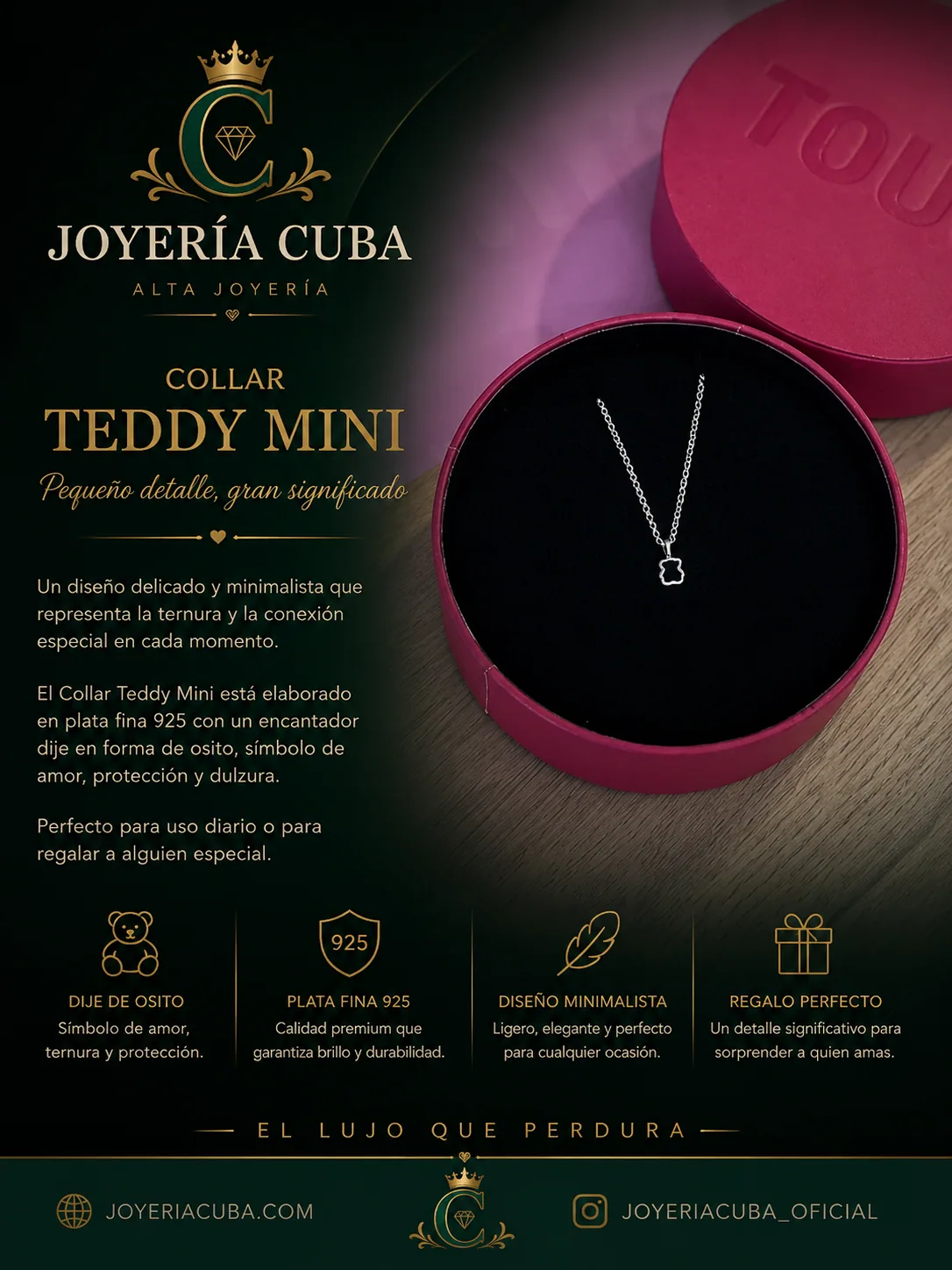 Collar Teddy Mini