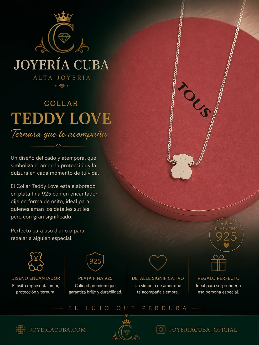 Collar Teddy Love
