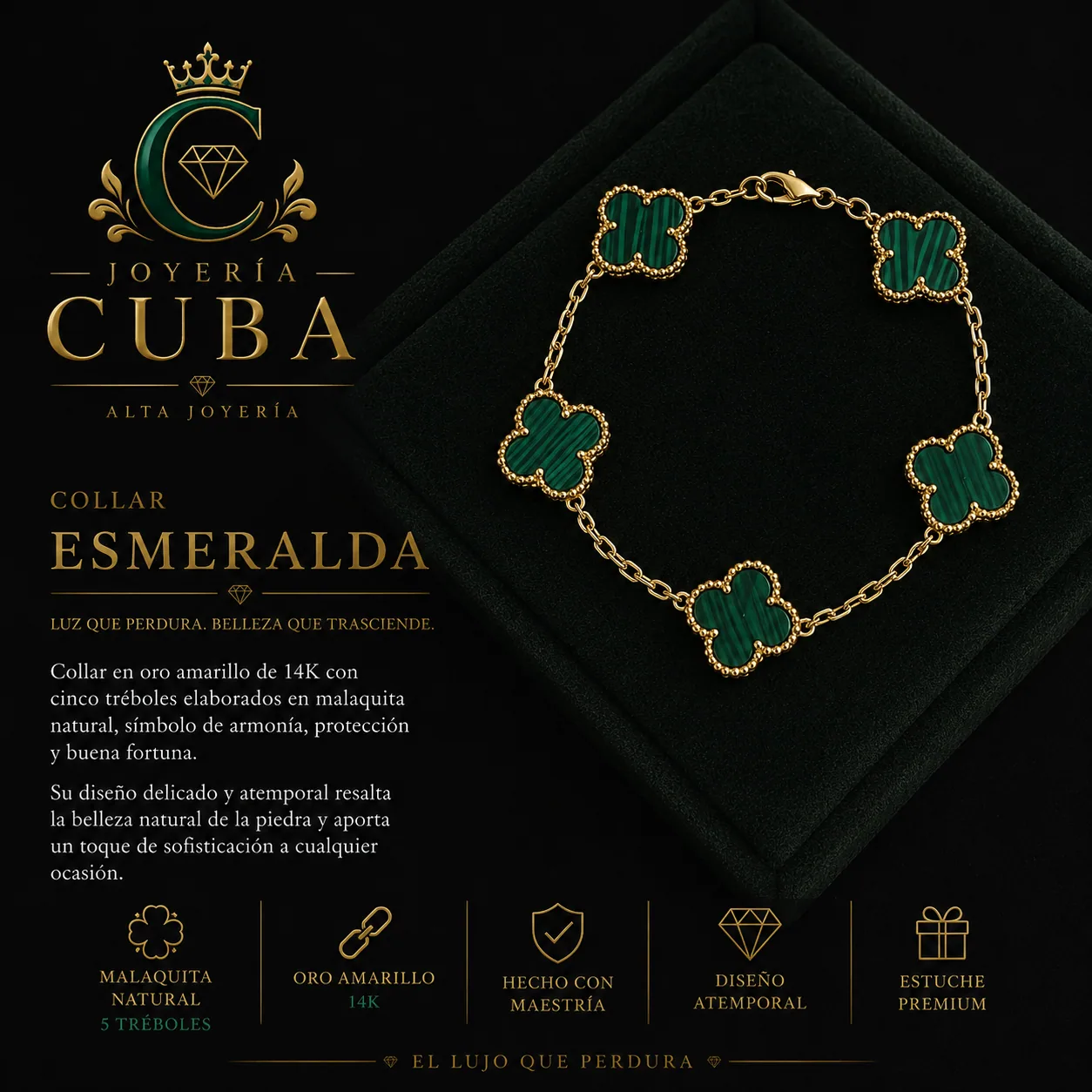 Collar Esmeralda