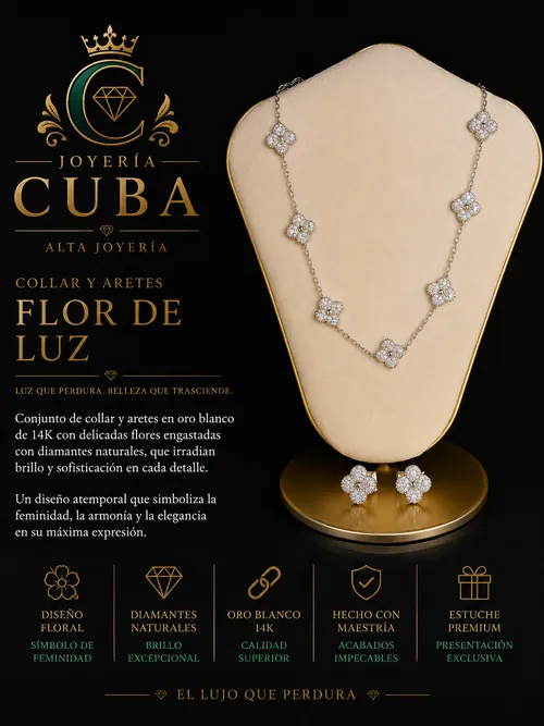 Conjunto Flor de Luz